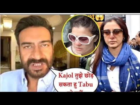 Ajay Devgan Angry On Kajol and Talking About Tabu and His Relationship | Kajol and Ajay Devgan