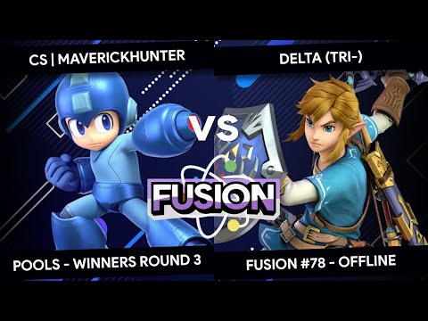 Fusion #78 - CS MaverickHunter (Megaman) vs Delta (Tri-) (Link) - Pools - Winners Round 3