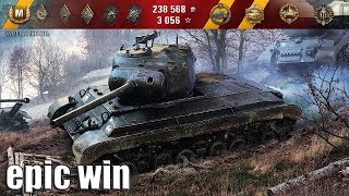 T25 Pilot Number 1 EPIC WIN 🌟 КОЛОБАНОВ, 11 ФРАГОВ 🌟 World of Tanks лучший бой Т25 Пилот
