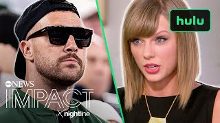 Hulu How Travis Kelce Handles Pressure of Dating TaylorSwift