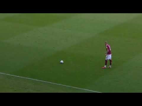 Chanka Zimba's goal for the Northampton Town Vs Hartlepool