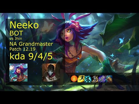 Rank 4 NA Neeko Bot: Neeko vs Jhin