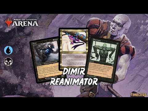 TEMPO REANIMATOR IN TIMELESS?! | UB Reanimator | MTG Arena Mythic Timeless Bo3 Ranked
