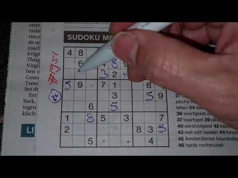 Marvelous,  yes it is! (#1951) Medium Sudoku puzzle. 12-01-2020