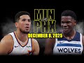 Minnesota Timberwolves Vs Phoenix Suns Full Game Highlights December 8 2025 NBA Season