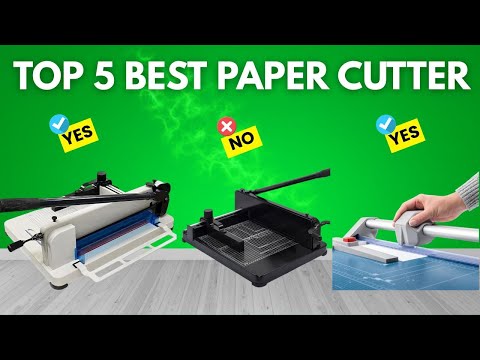 Top 5 Best Paper Cutters | Best Guillotine & Trimmer Review 2025
