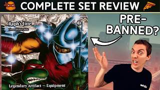 ✨ Complete Set Review! ✨ - 🐢 Teenage Mutant Ninja Turtles 🐢 - BONUS SHEET! - Constructed And Limited