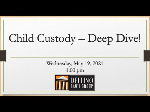 WEBINAR: Child Custody - Deep Dive!