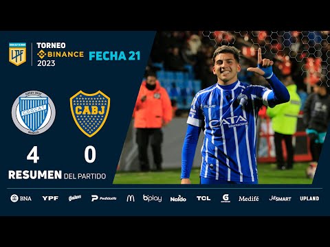 #TorneoBinance 2023 | Fecha 21 | resumen de Godoy Cruz - Boca