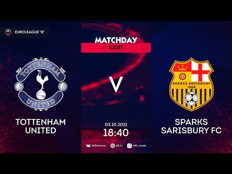 AFL21. Euroleague B2. 1/8 Final. Tottenham United - Sparks Sarisbury FC