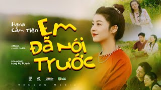 Em đã nói trước