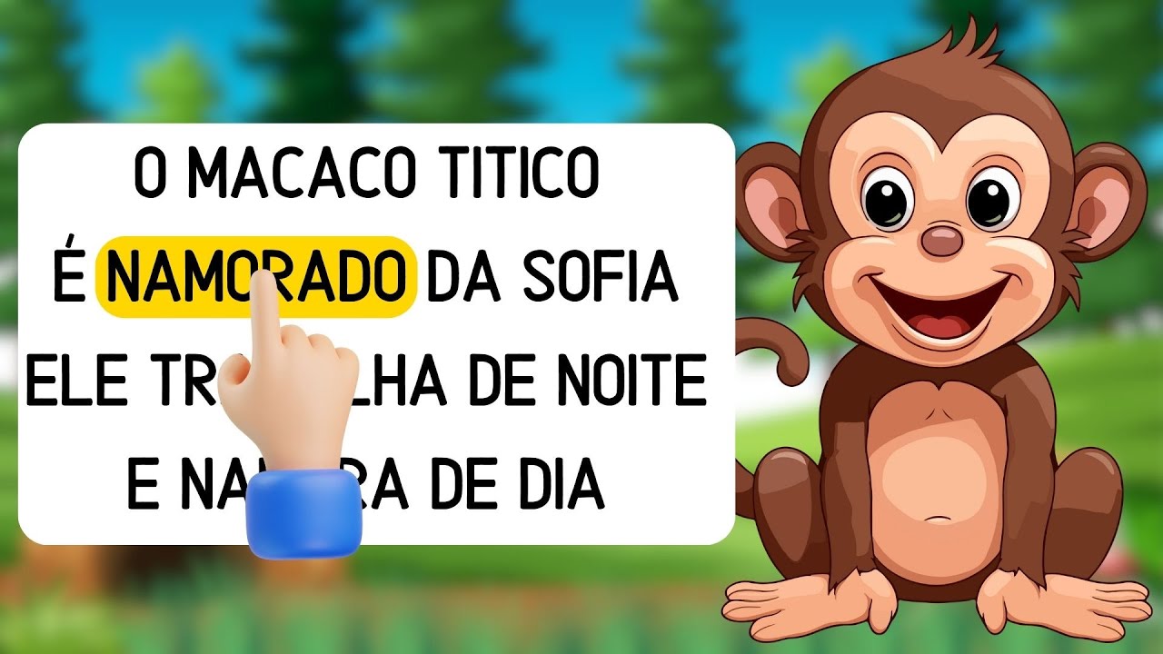 JOGO DE LEITURA | Textos Curtos para Aprender a Ler | Interpretação de Texto para 1° e 2° Anos