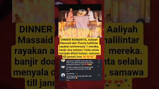 Download lagu DINNER ROMANTIS, Aaliyah Massaid dan Thoriq halilintar rayakan anniversary 1 mereka. #trending mp3