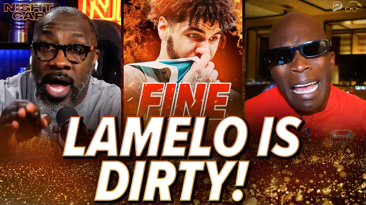 Unc & Ocho REACT to LaMelo "DIRTY" Ball FINED 60k for TRIPPING Bam Adebayo! | Nightcap