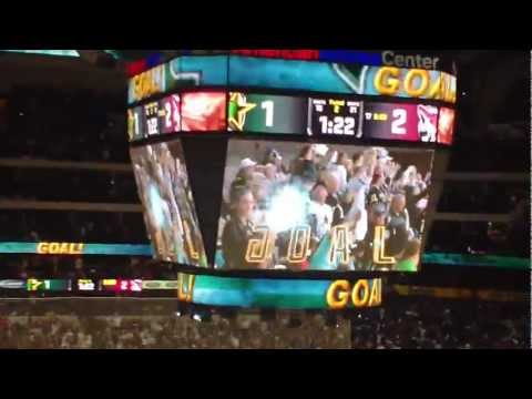 Jaromir Jagr's 2nd Goal as a Dallas Star (from the stands)