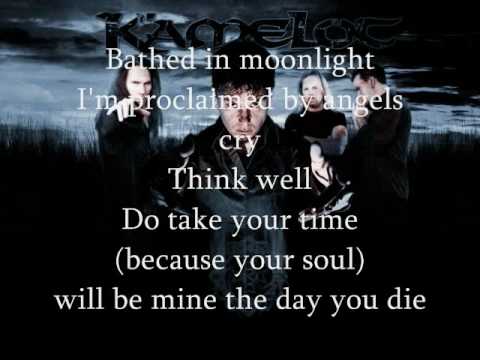 Kamelot lyrics Descent of the Archangel