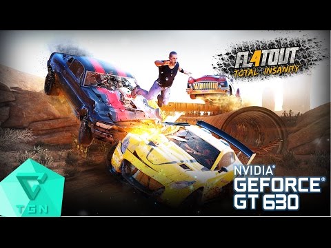 FlatOut 4: Total Insanity | Gameplay ON GT630 2GB DDR3 [HD 60FPS]