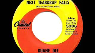 1st RECORDING OF: Before The Next Teardrop Falls - Duane Dee (1967)