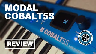 Video thumbnail for Modal Cobalt5S - New 5 Voice DSP Synth - SonicLAB Review by sonicstate