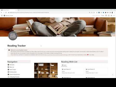 Reading Tracker | Prototion | Buy Notion Template