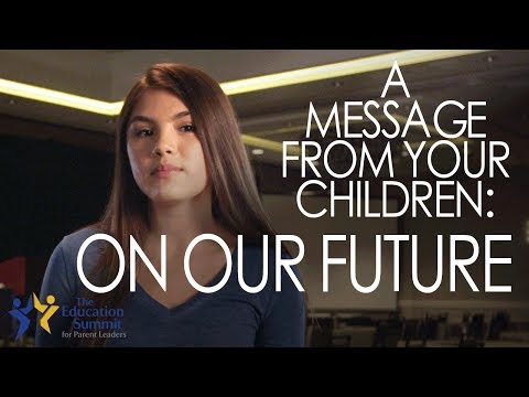 A Message From Your Children: On Our Future