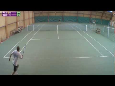 Christophe (15) vs Alexandre (15/4) - Individuel Entreprise 1/2 Finale - 30/08/2012 - Highlights