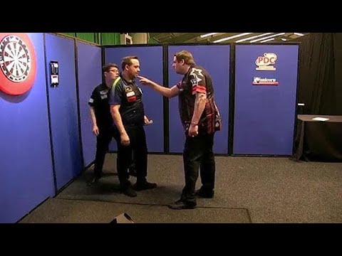 Two-times PDC world champion Adrian Lewis suspended for altercation with opponent
