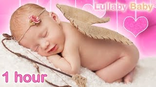 ✰ 1 HOUR ✰ HARP Music Instrumental  ♫ NO  LOOP ✰ Lullabies for babies to go to sleep ✰ Baby Songs