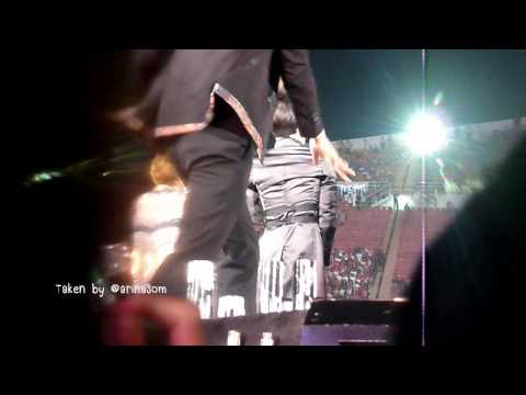 [Fancam] 120407 TVXQ@Korean music wave in BKK - Rising sun+Arirang+ Ending