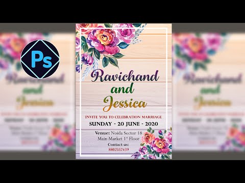 Photoshop Tutorial | How to Create a Wedding...