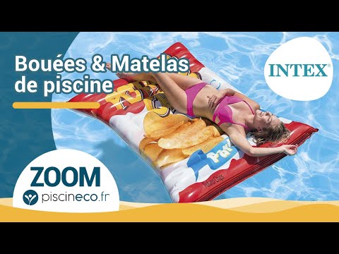 Intex - Des bouées et matelas gonflables de piscine ultra funs !