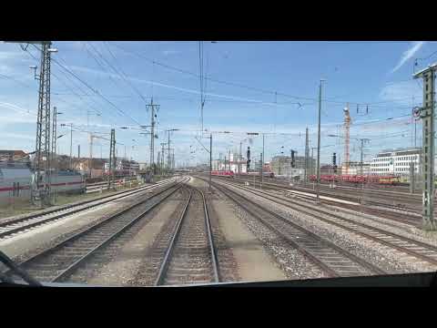 Rangierfahrt von Gleis 821 in Nürnberg nach Nürnberg Hbf. Gleis 23. Teil 02 von 03.