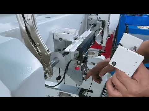 如何安装机头 How to install Embroidery head-YINGHE