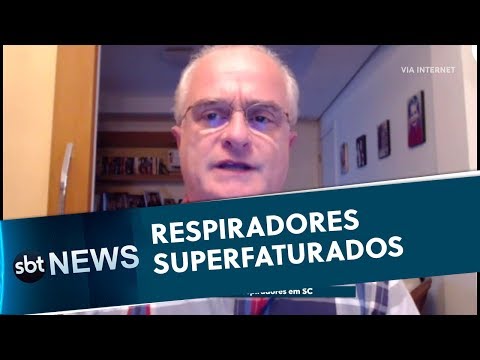 Governo de SC comenta a compra de respiradores | SBT Meio-dia (29/04/20)