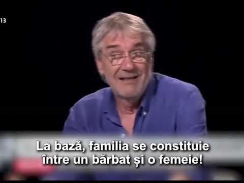 Marcel Iureș -  familia este dintre un barbat si o femeie