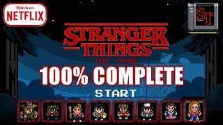 Stranger Things: The Game - How to get 100% complete (Stuck at 99.3%)