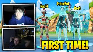 PeterBot Plays Trio Scrims with Reet & Rapid for the FIRST TIME