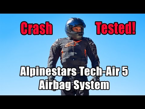 CRASH TESTED With Data Analysis: Alpinestars Tech-Air 5 Review