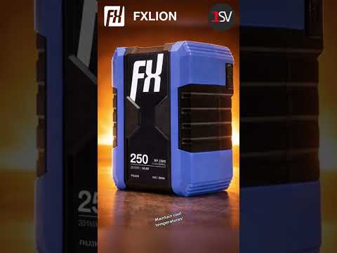Fxlion Cool Black Batteries | Compact, Durable On-Set Power