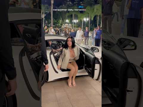 Monaco super ladies🔥 #monaco #supercars #billionaires #shorts