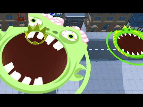 Hole.io Map Control: 100.00% - Time Mode Big Hole WORLD RECORD #312