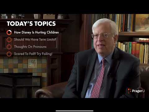 Dennis Prager Fireside Chat #275 Don’t support any Disney parks or Disney+ They are hurting children