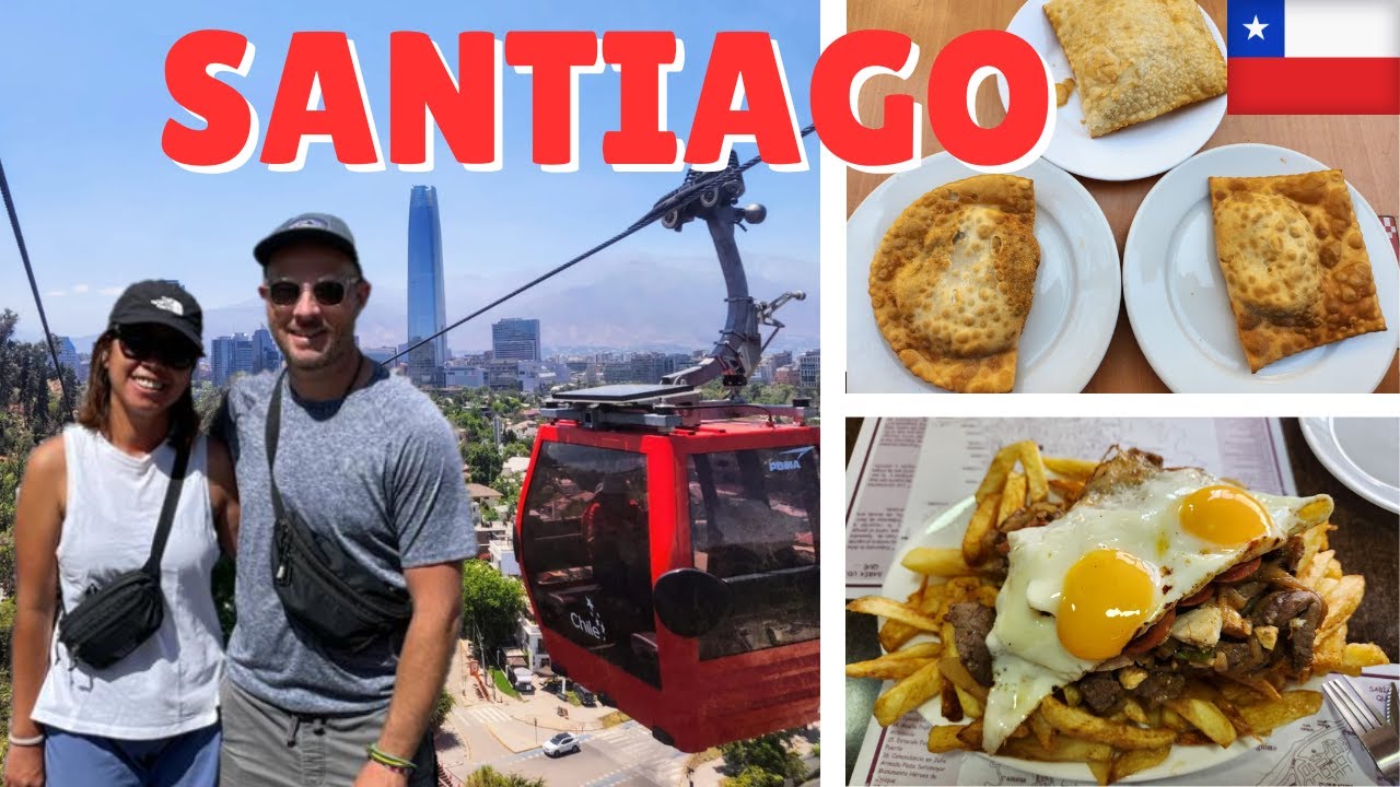 Food Tour & Exploring Santiago de Chile | Chile Travel Vlog