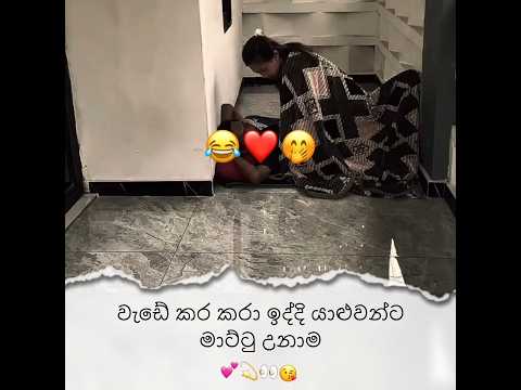 වැඩේ මාට්ටු උනා 😂😂 #love #1mviewers #funny #cute #comedy #relationship #memes #couple #viralvideo