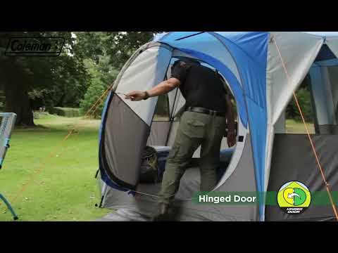 Coleman Cortes Octagon 8 Family Multi-Sided Tent - Blue | i-rewardshop.com