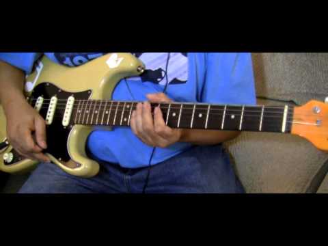 GERALDINE HUNT CAN'T FAKE THE FEELING GUITAR COVER