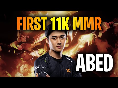 ABED - FIRST 11,000 MMR IN DOTA HISTORY (HIGHEST RANK IN THE WORLD)