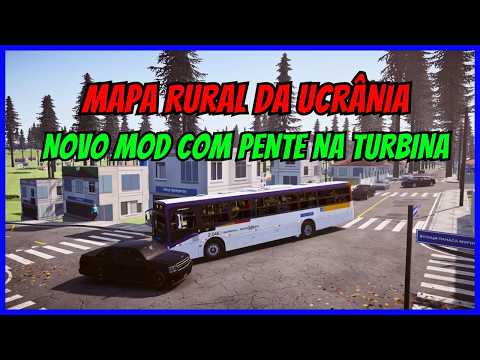 🔴Mapa Rural Poltana Sul Ukraine Dirt da Ucrânia | Linha 102 | Gameplay Proton Bus Simulator