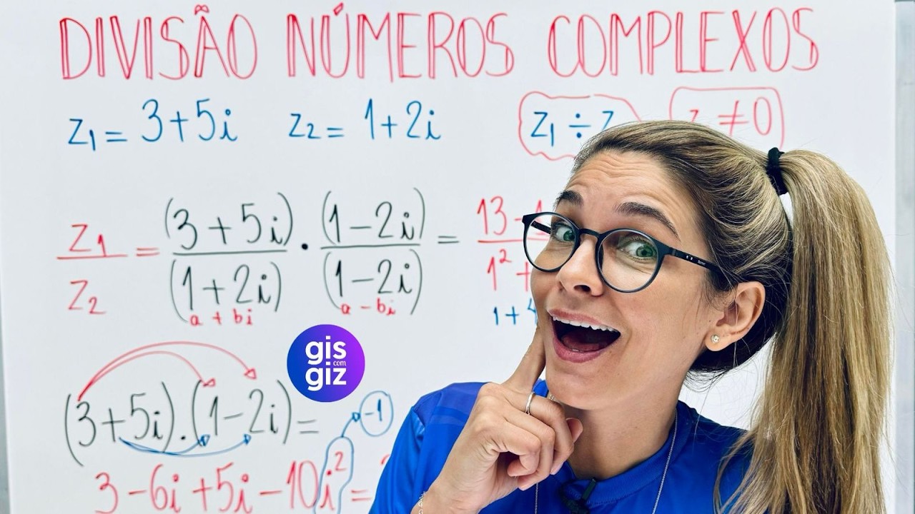 DIVISÃO DE NÚMEROS COMPLEXOS | NÚMEROS COMPLEXOS |