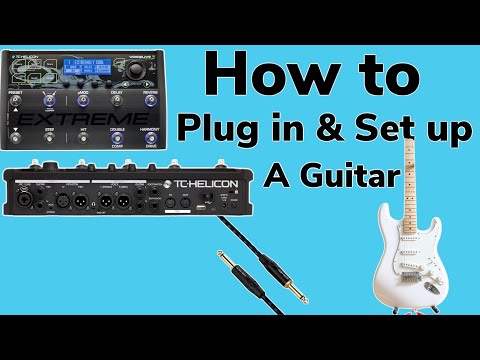 Gitarre anschließen und einstellen - Tc Helicon Voicelive 3 extreme